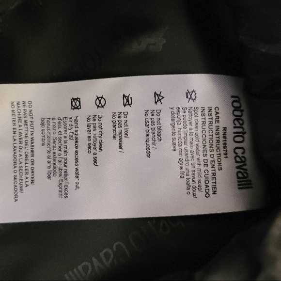 Roberto Cavalli Blue Backpack - Picture 5 of 6